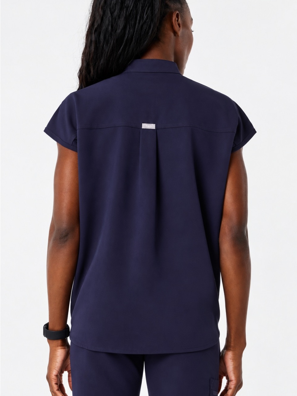 FIGS Rafaela Oversized Scrub Top - Picture 3 of 4
